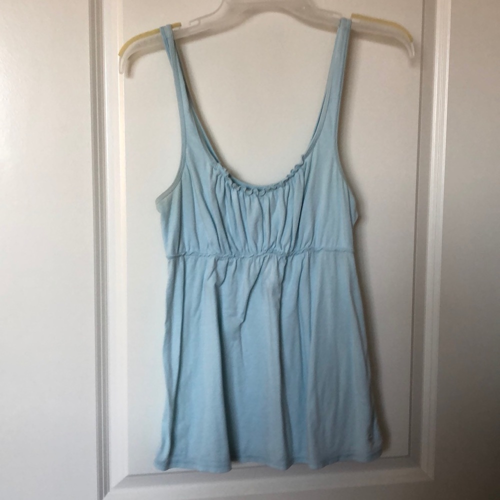 Blue tank top